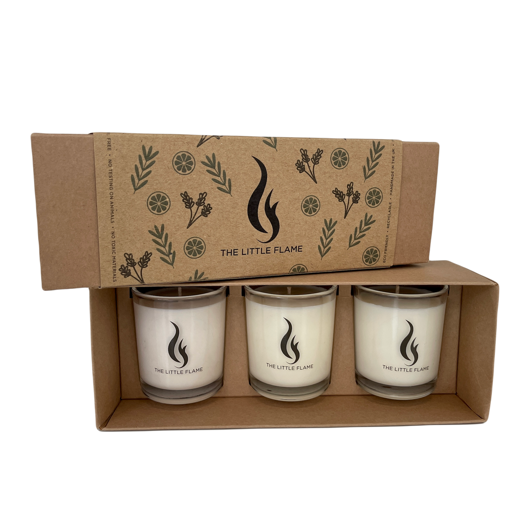 Gift Set of 3 Votive Candles